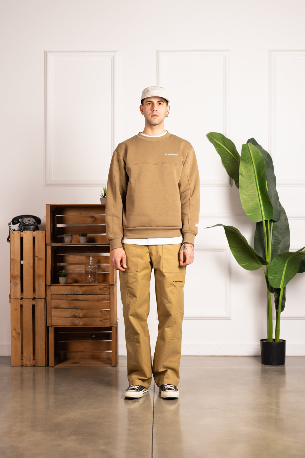 Sahara Sweatshirt double logo