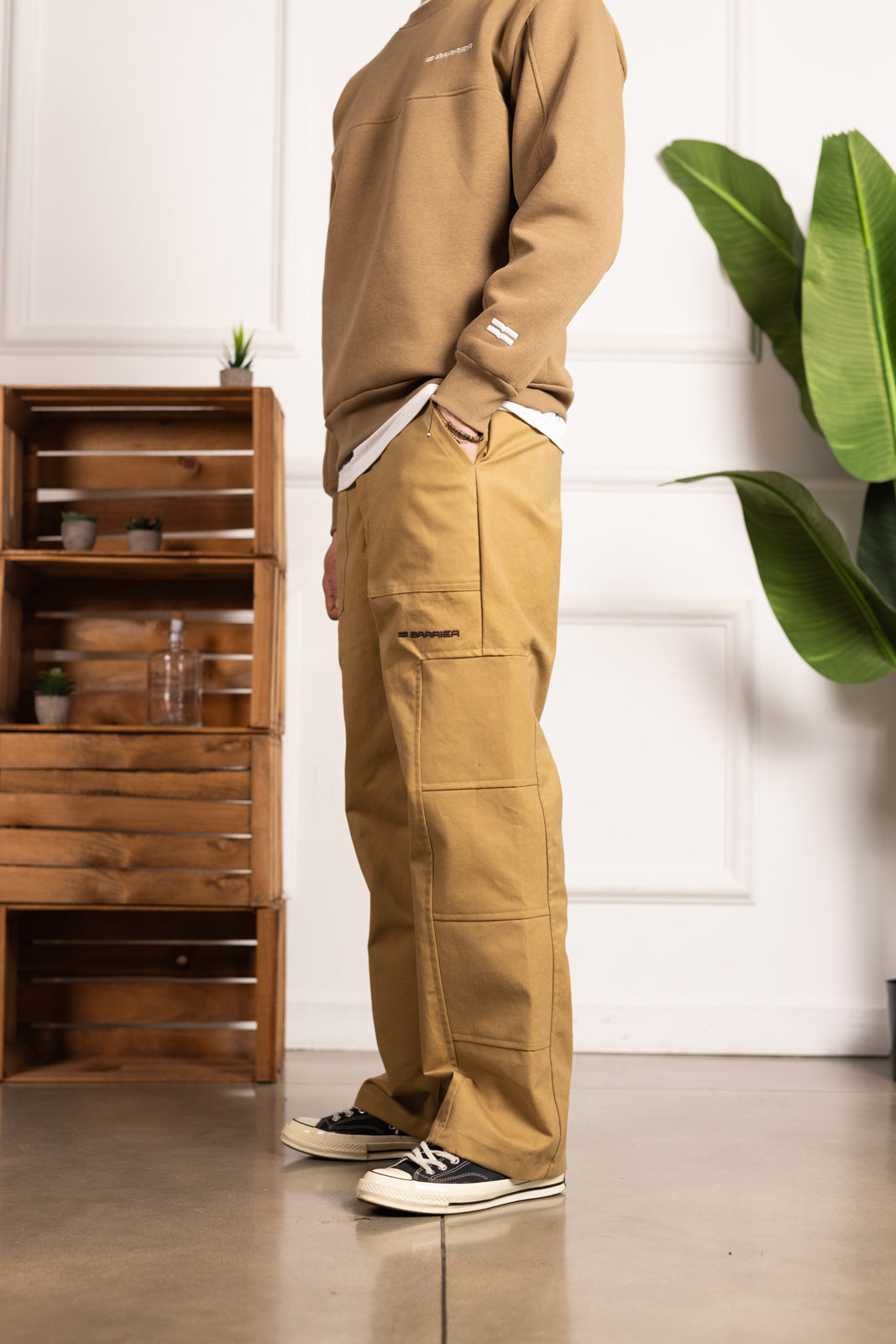 Dune cotton trousers