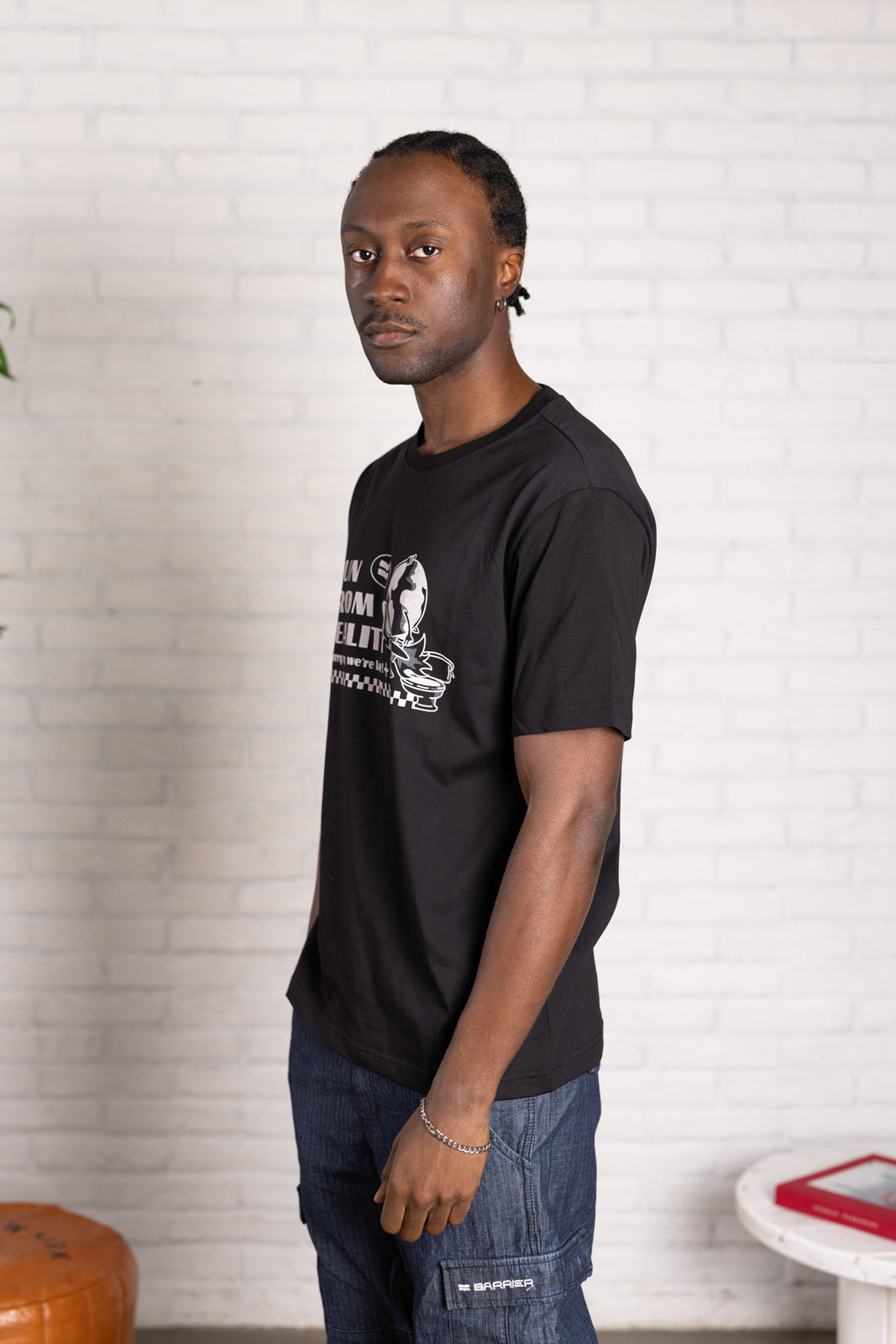 T-shirt Black Missile