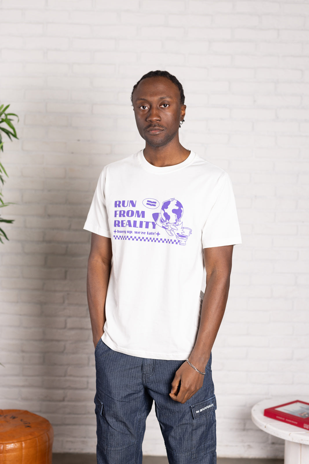 T-shirt Purple missile