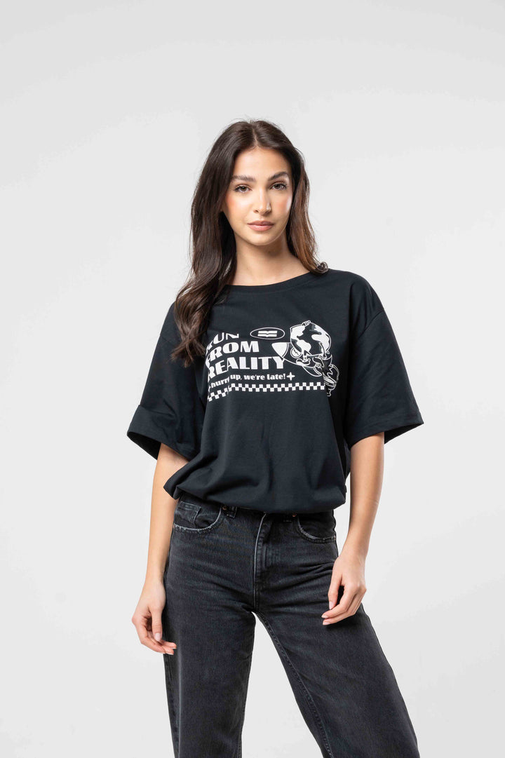 T-shirt Black Missile