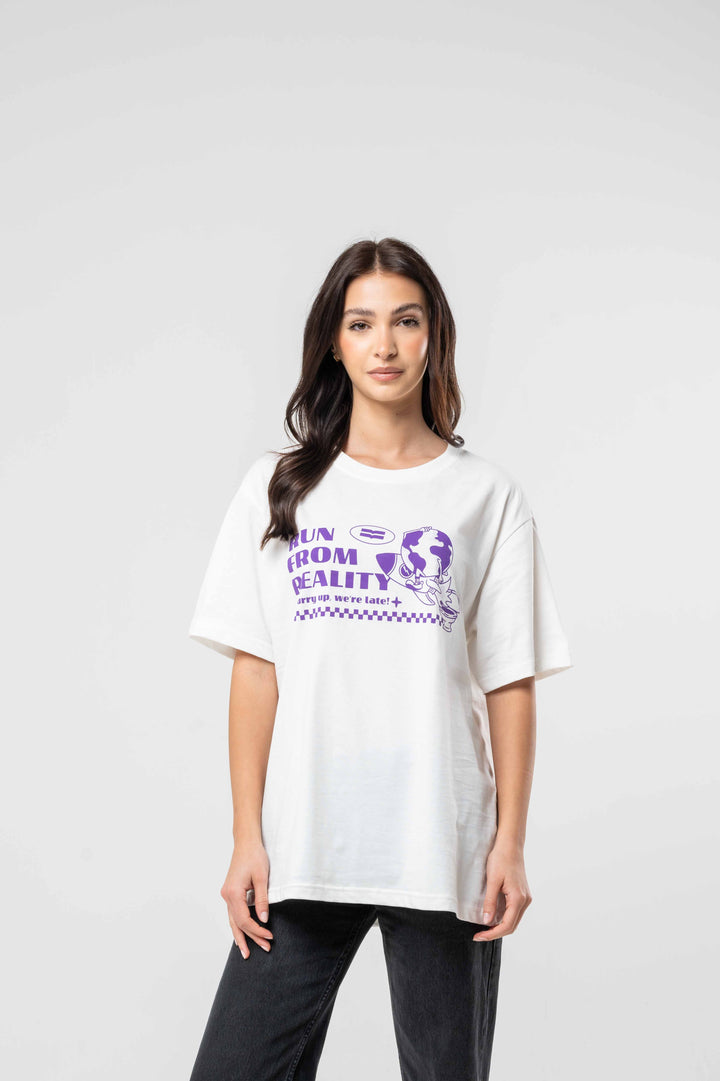 T-shirt Purple missile