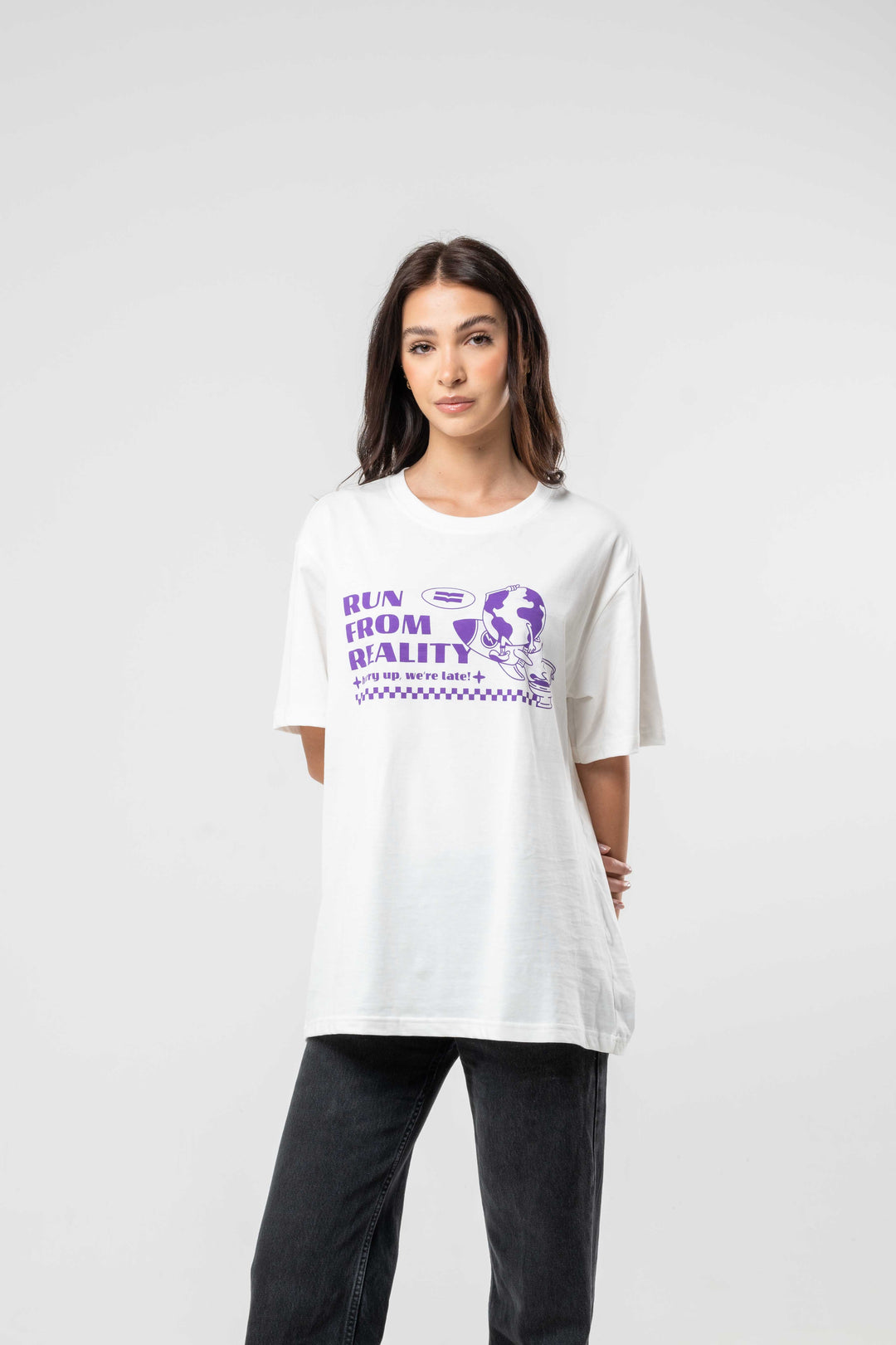 T-shirt Purple missile