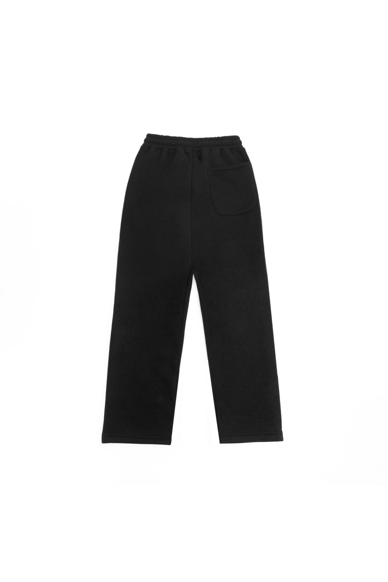 Black cotton trousers