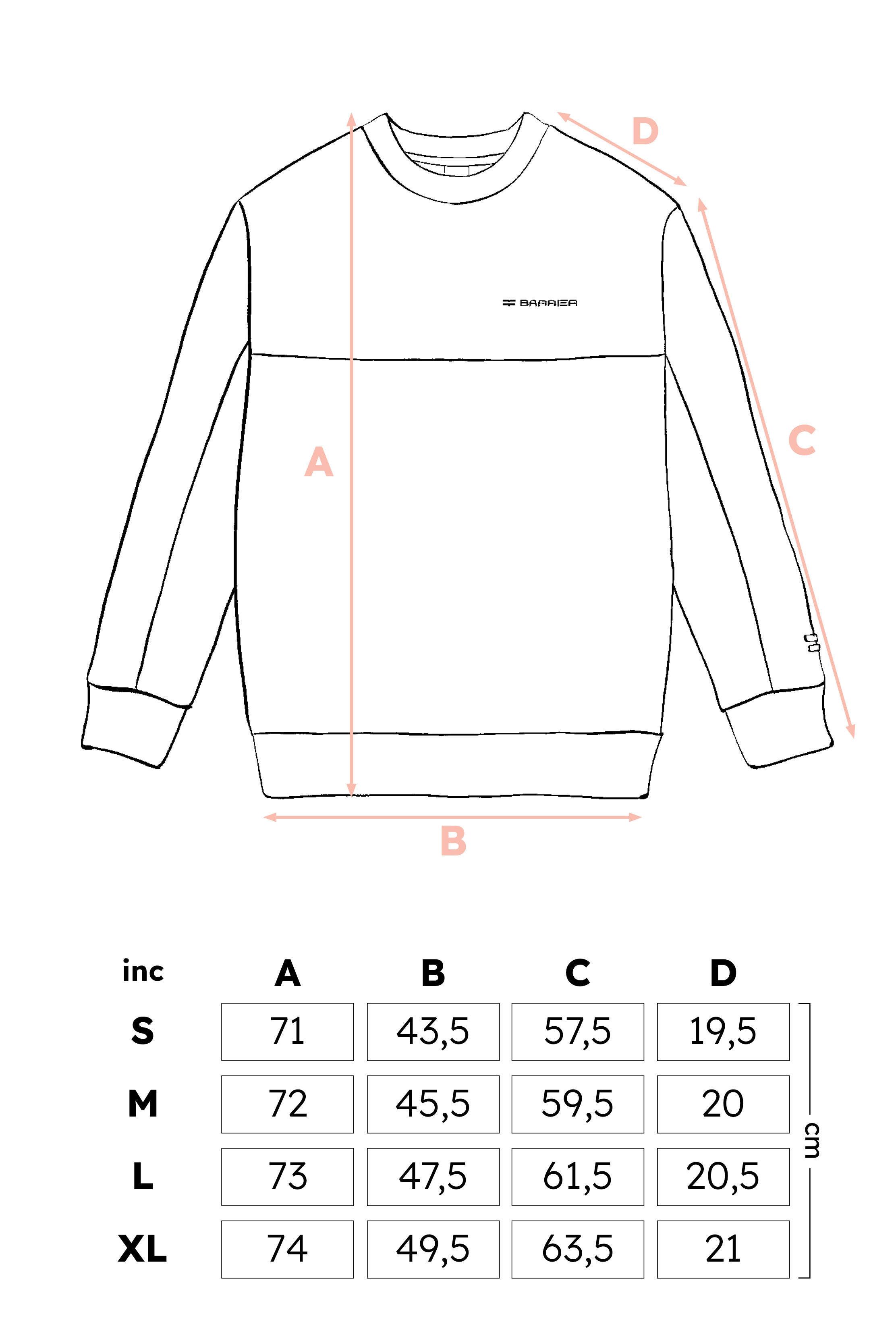 Sahara Sweatshirt double logo