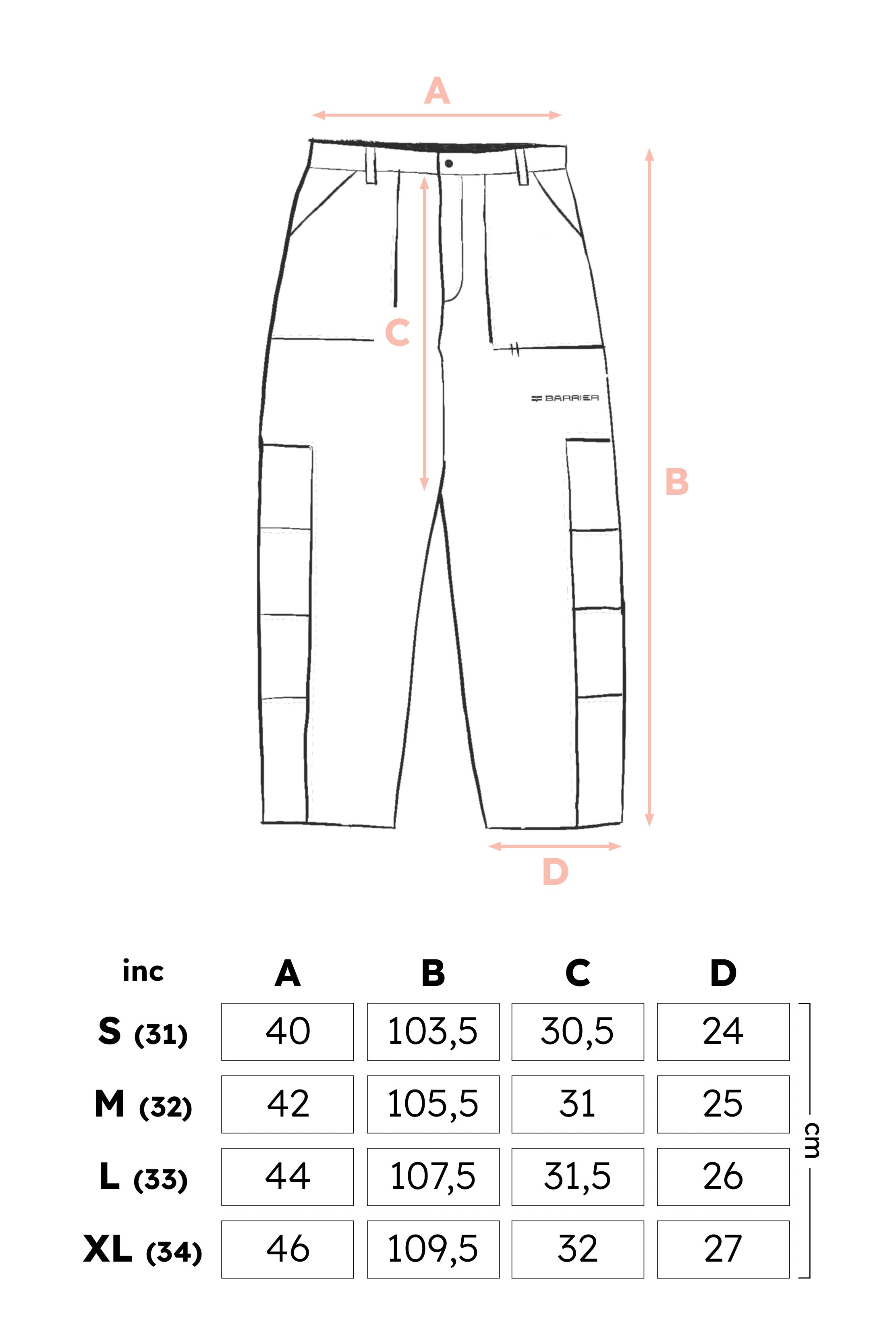 Forest cotton trousers